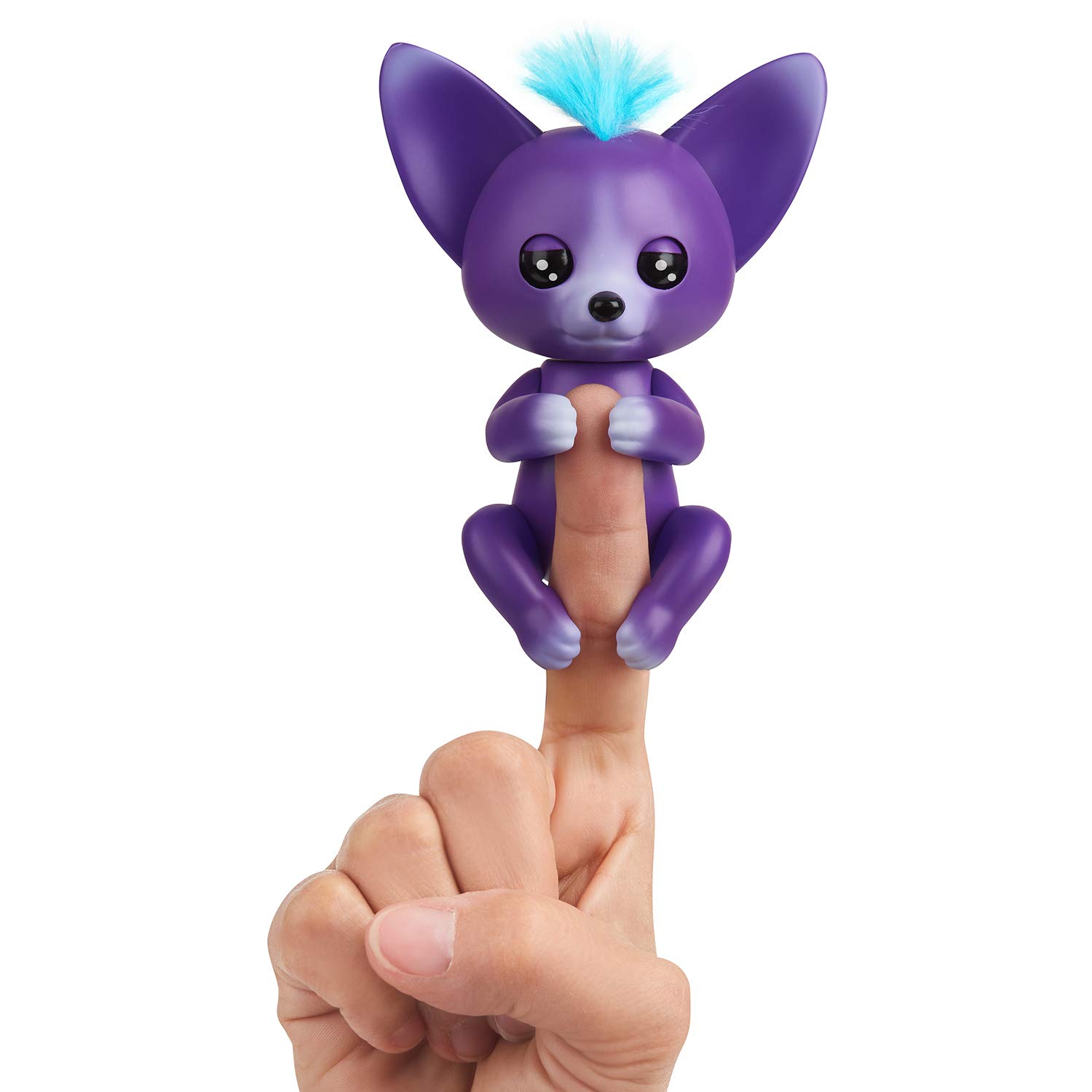 

Интерактивная лиса Сара Фингерлинг WowWee Fingerlings - Interactive Baby Fox - Sarah (фиолетово-синий)