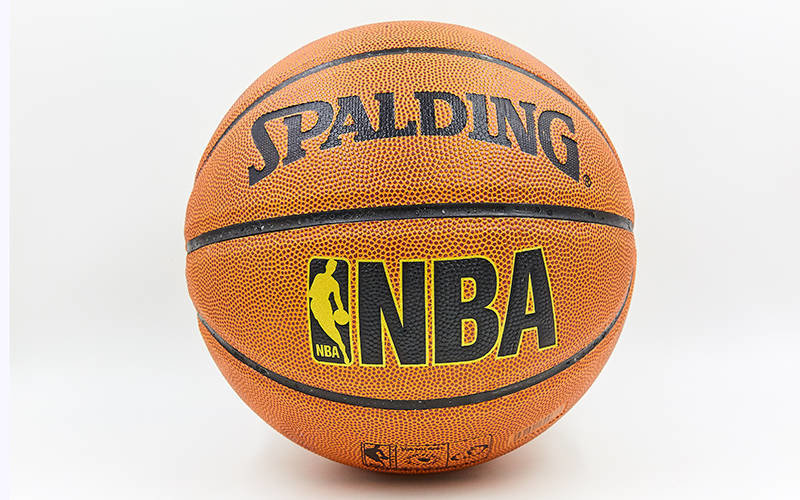 

Мяч баскетбольный PU №7 Spalding BA-5471 NBA GOLD