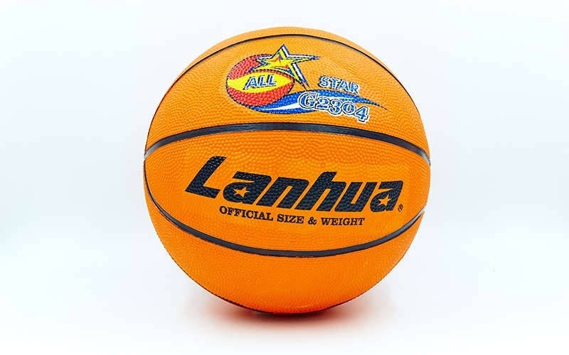 

Мяч баскетбольный резиновый №7 Lanhua G2304 All star