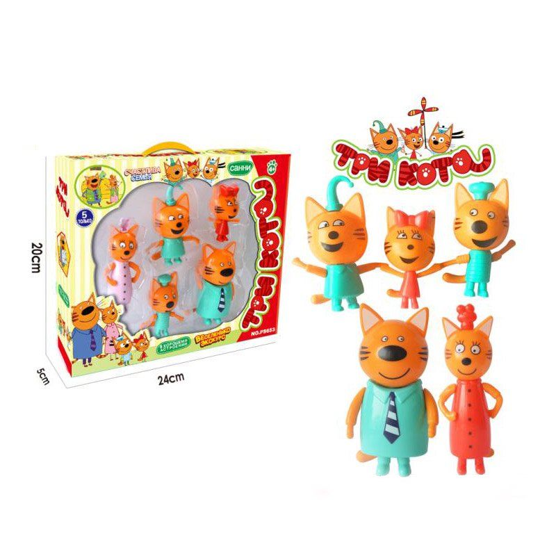 

Набор игрушек Три кота MiC (PS653) (146253)