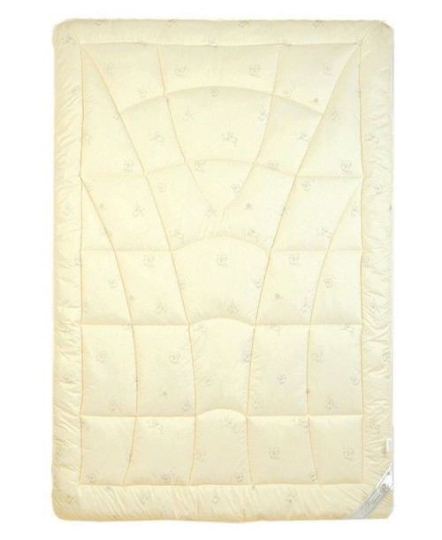 

Одеяло IDEIA Wool Classic(Овечья шерсть) 155х215 см Молочный-Бежевый