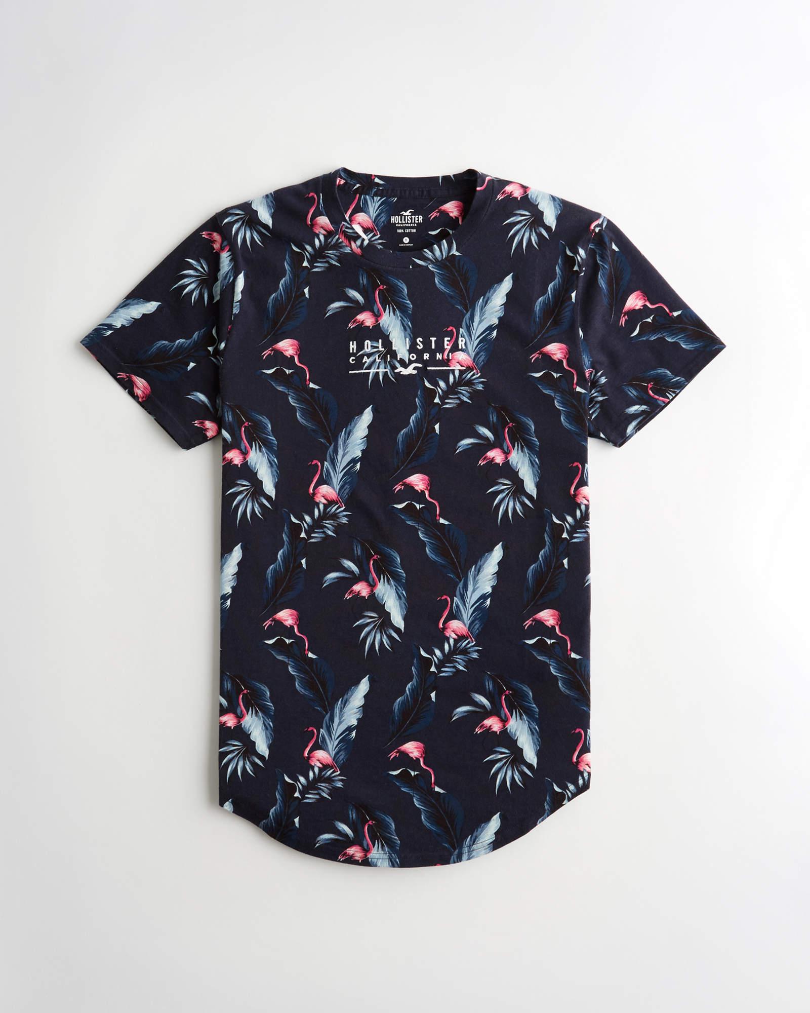 

Футболка Hollister HC8115M M Темно-синий