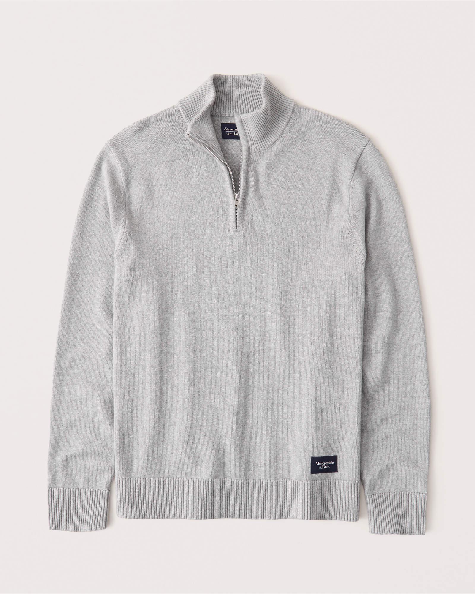 

Свитер Abercrombie & Fitch AF7731M M Светло-серый
