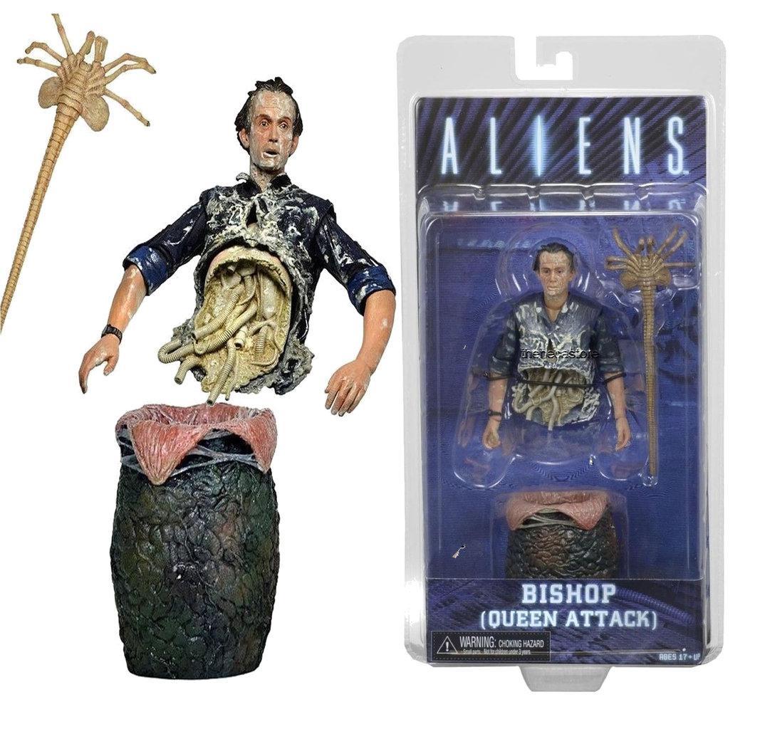 

Игровая Фигурка Neca Бишоп-андроид атакованный королевой Чужих - Bishop, Queen Attack, Alien 7, Series 5 (143285)