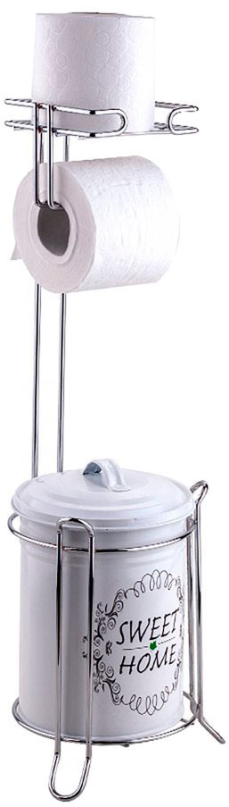

Держатель для туалетной бумаги с корзиной для мусора TEKNO-TEL MG095
