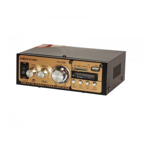 

Усилитель звука Bluetooth UKC AK-699BT MP3 FM Black (007494)
