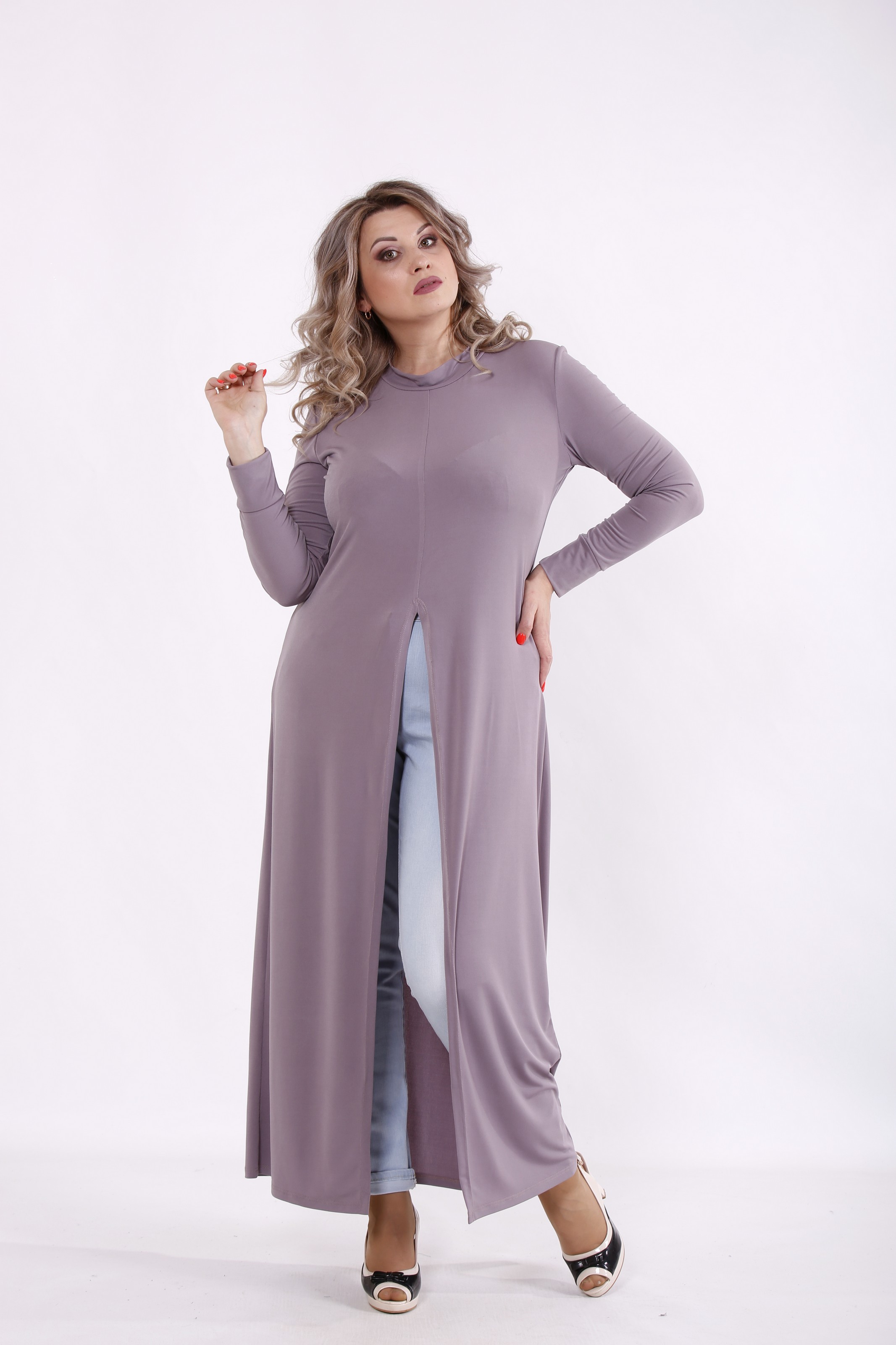 

Туника GARRY-STAR 01507-2  Фиолетовый, Туника GARRY-STAR 01507-2 60 Фиолетовый