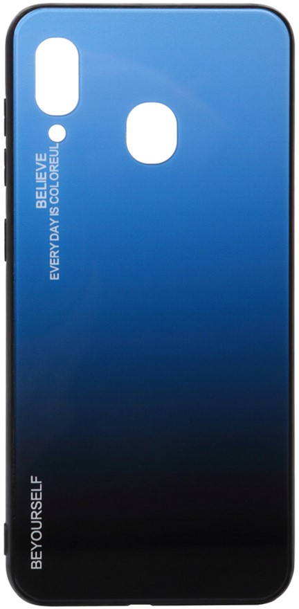 

Панель BeCover Gradient Glass для Samsung Galaxy A30 2019 SM-A305 Blue-Black