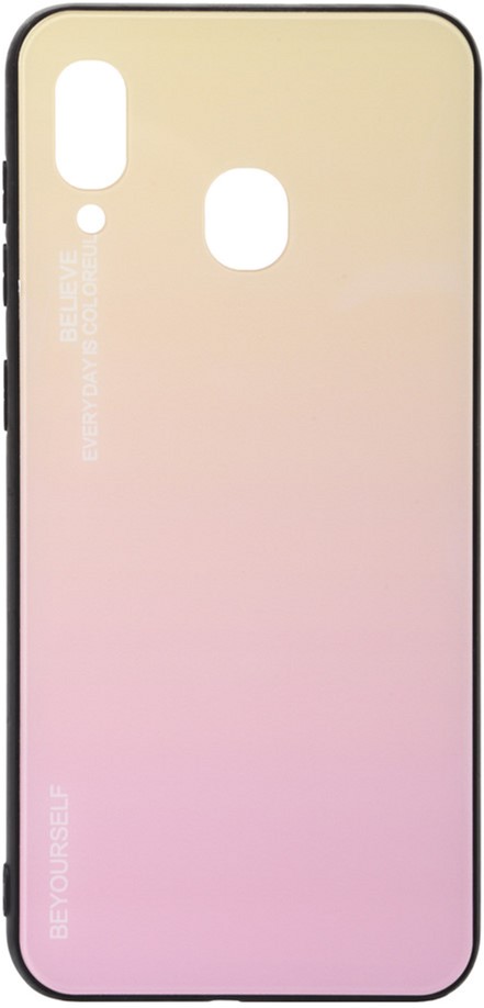 

Панель BeCover Gradient Glass для Samsung Galaxy A30 2019 SM-A305 Yellow-Pink