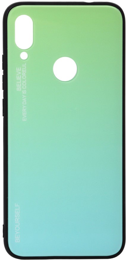 

Панель BeCover Gradient Glass для Xiaomi Redmi Note 7 Green-Blue