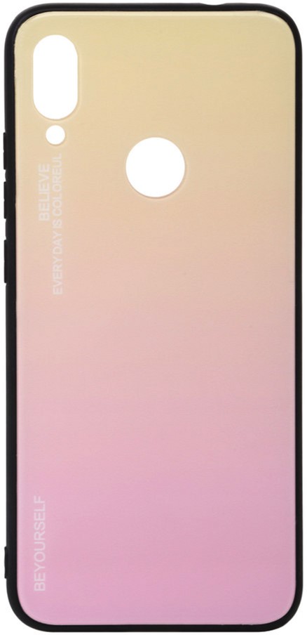 

Панель BeCover Gradient Glass для Xiaomi Redmi 7 Yellow-Pink