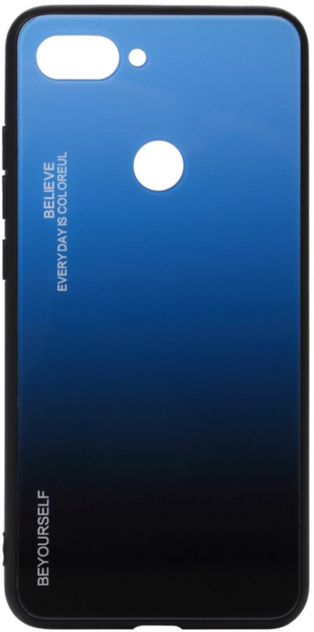 

Панель BeCover Gradient Glass для Xiaomi Mi 8 Lite Blue-Black