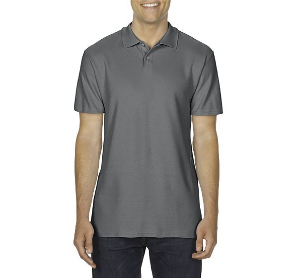 

Поло Gildan Softstyle 64800-CG-10C XXL Серое