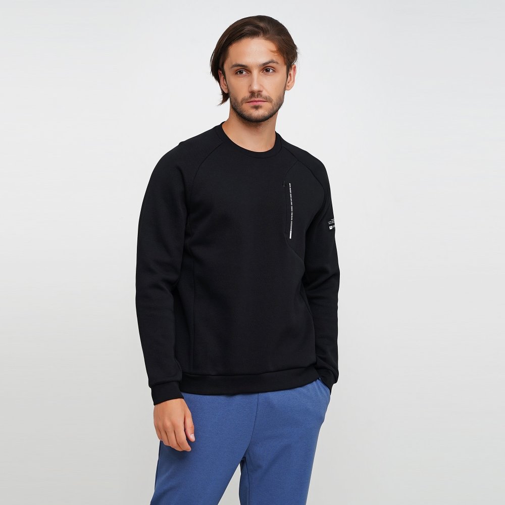 

Мужской свитшот Anta Sweatshirt Черный 52 (ant852037723-3)