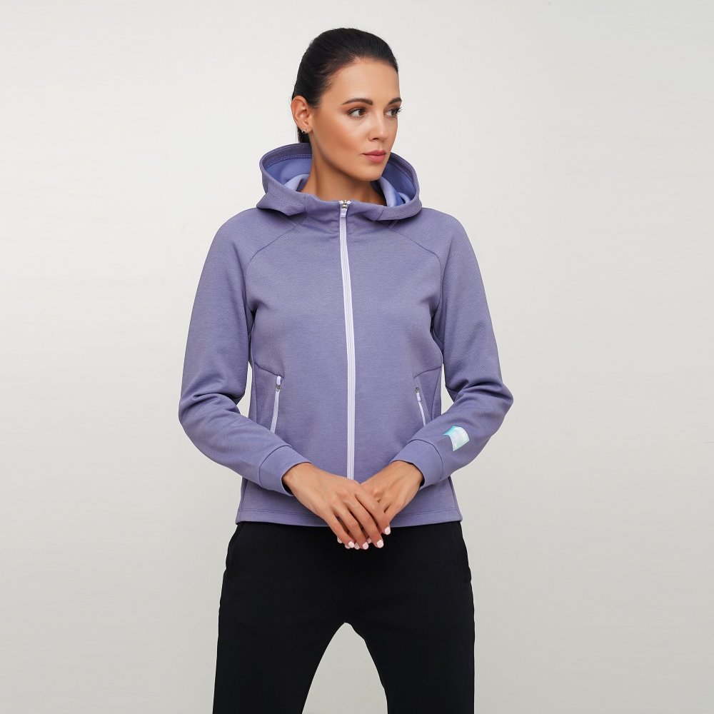 

Женская толстовка Anta Knit Track Top Лиловый 42 (ant862037713-5)