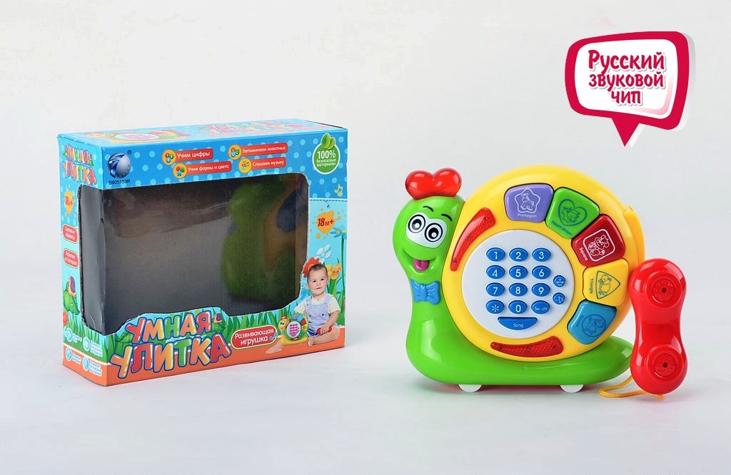 

Музыкальная улитка-телефон Huada Toys (98019A)