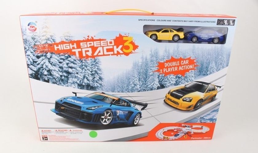 

Автотрек Huada Toys на 2 машинки (8800)