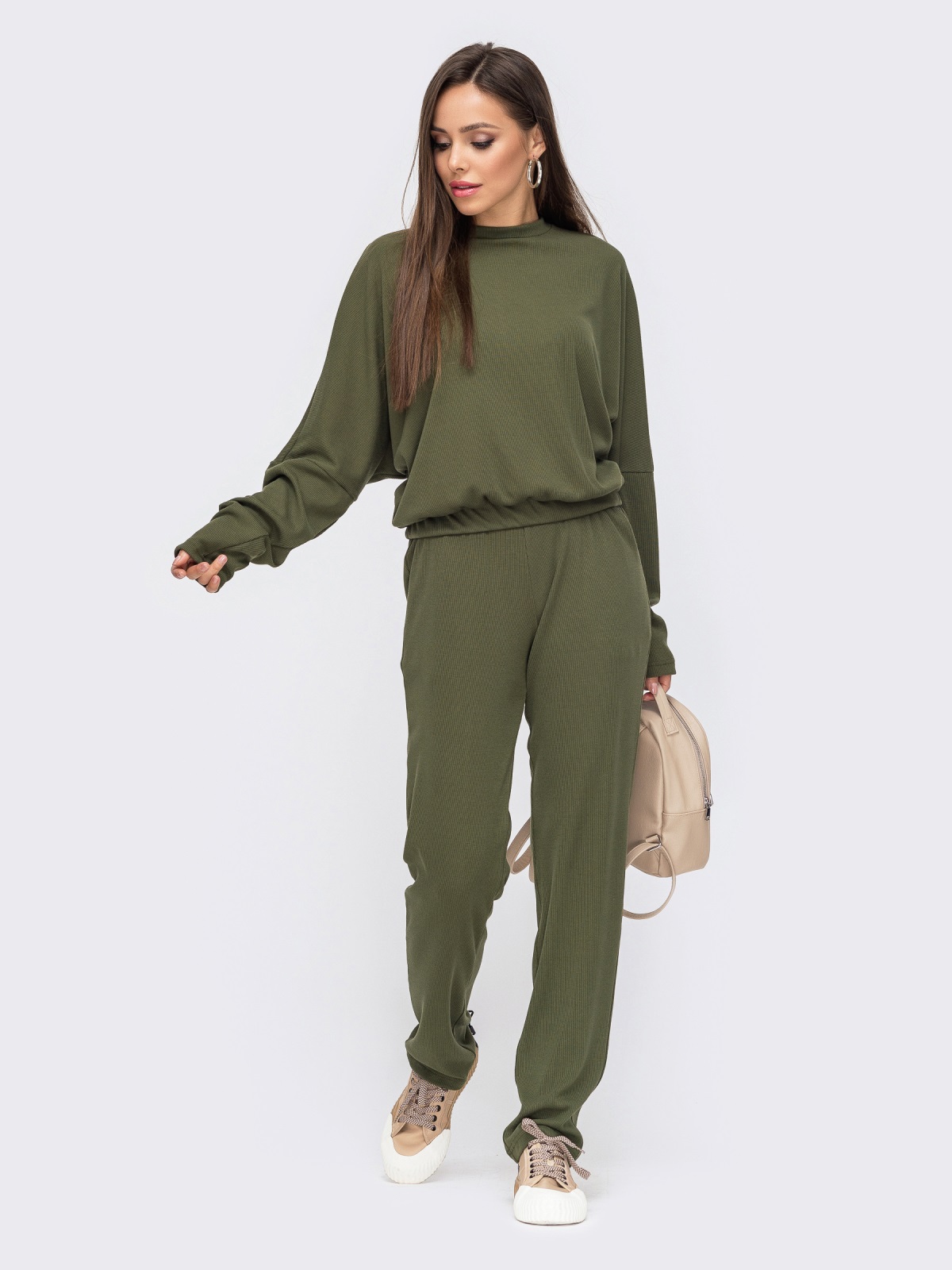 

Спортивный костюм Dressa 50976 48 Хаки