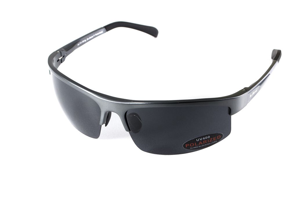 

Солнцезащитные очки Blu Water Alumination-5 Gun Metal Polarized (gray)