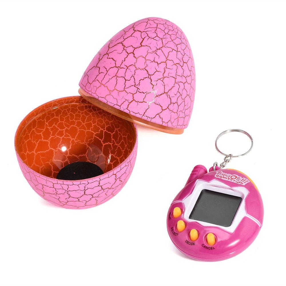 

Игрушка электронный питомец Тамагочи в Яйце Динозавра KS Eggshell Game Pink - SKU_150676