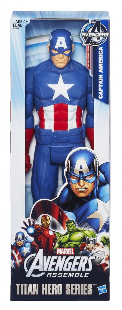 

Большая игрушка Hasbro Капитан Америка, Мстители Титаны - Captain America, Avengers, Titans 30 см (SKL14-156179)