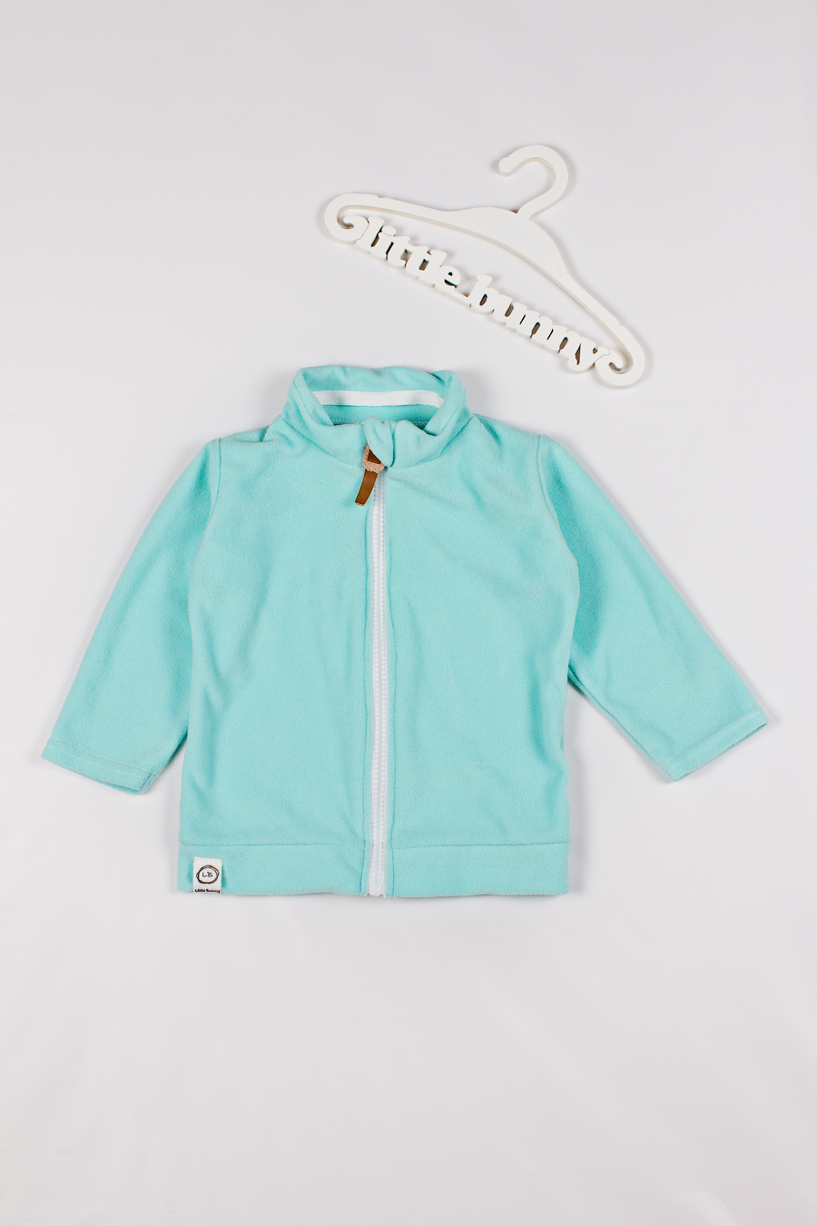 

Кофта Little Bunny на молнии 122см Бирюзовая