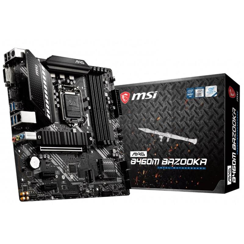 

Материнская плата MSI MAG B460M Bazooka Socket 1200