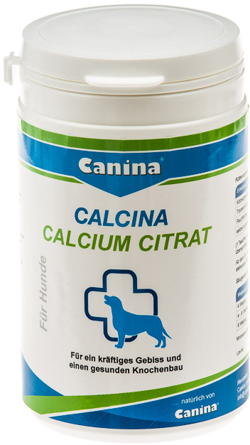 

Легкоусваиваемый кальций Canina Calcium Citrat 125 г
