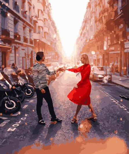 

Картина по номерам BrushMe Кружит голову, ай до упада 40*50 см (без коробки) арт.BK-GX29262