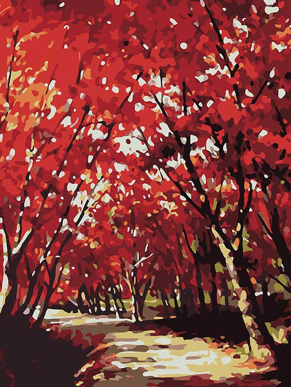 

Картина по номерам ArtCraft Дыхание осени 40*50 см (без коробки) арт.10508-AC