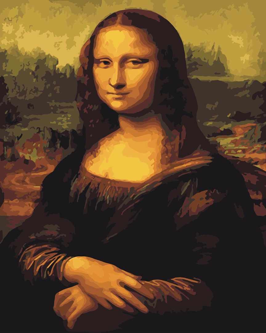 

Картина по номерам BrushMe Мона Лиза 40*50 см (в коробке) арт.BRM241