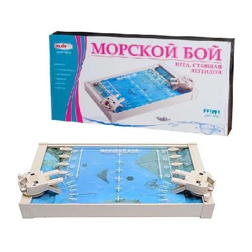 

Игра Морской бой Colorplast 1234