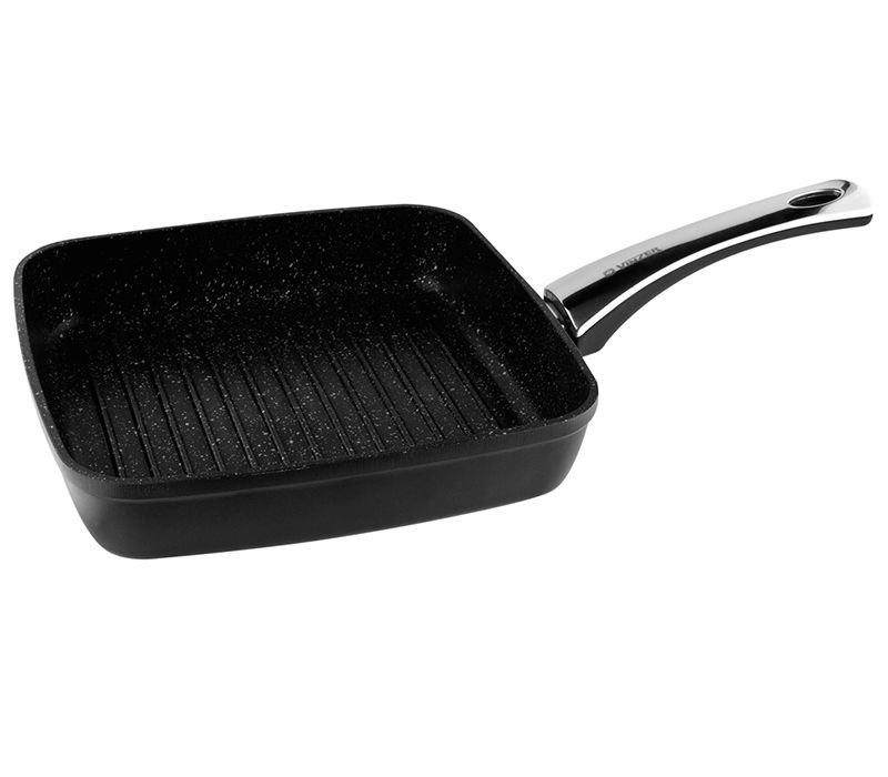 

Сковорода гриль Vinzer Granite Induction 26х26 см