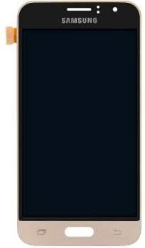 

Дисплей (экран) для Samsung J120H Galaxy J1 (2016) + тачскрин, золотистый, без регулировки яркости Copy