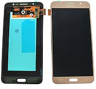 

Дисплей (экран) для Samsung J700H Galaxy J7 (2015) + тачскрин, золотистый, OLED High Copy