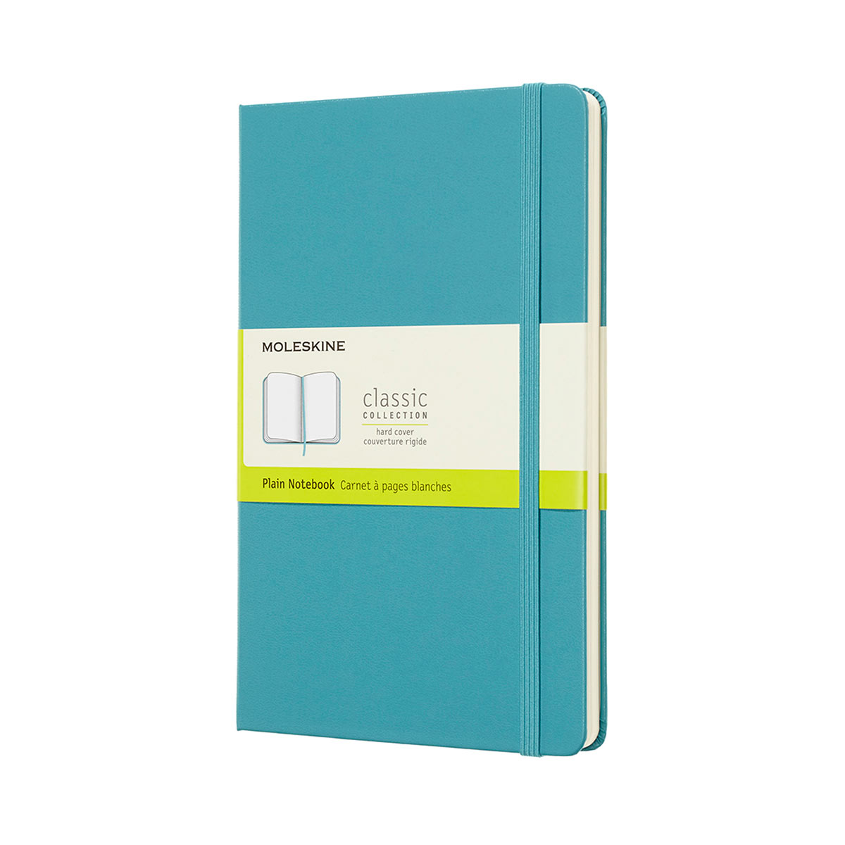 

Блокнот Moleskine «Classic» средний нелиниров. бирюзовый (16177)