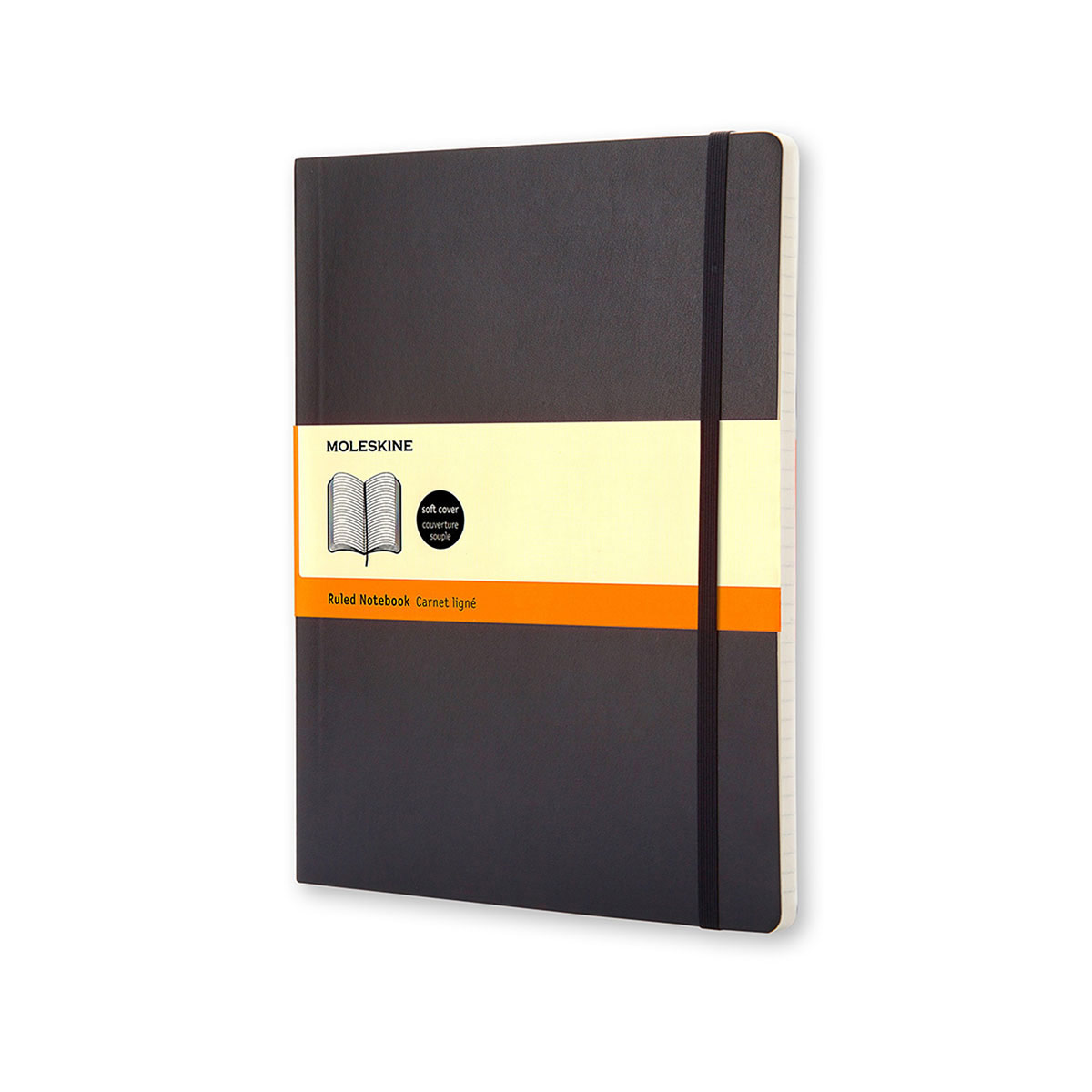 

Блокнот Moleskine «Classic» большой в линию черный мяг. (01915)