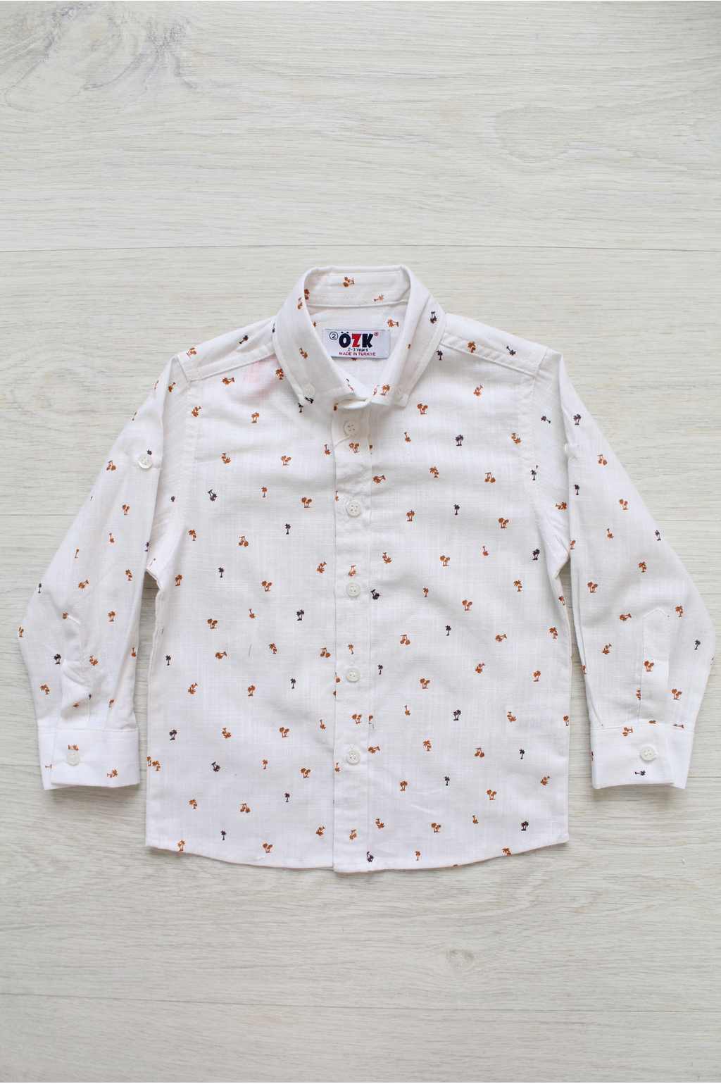 

Рубашка Ozk kids 146 см Белый (2125000603728)
