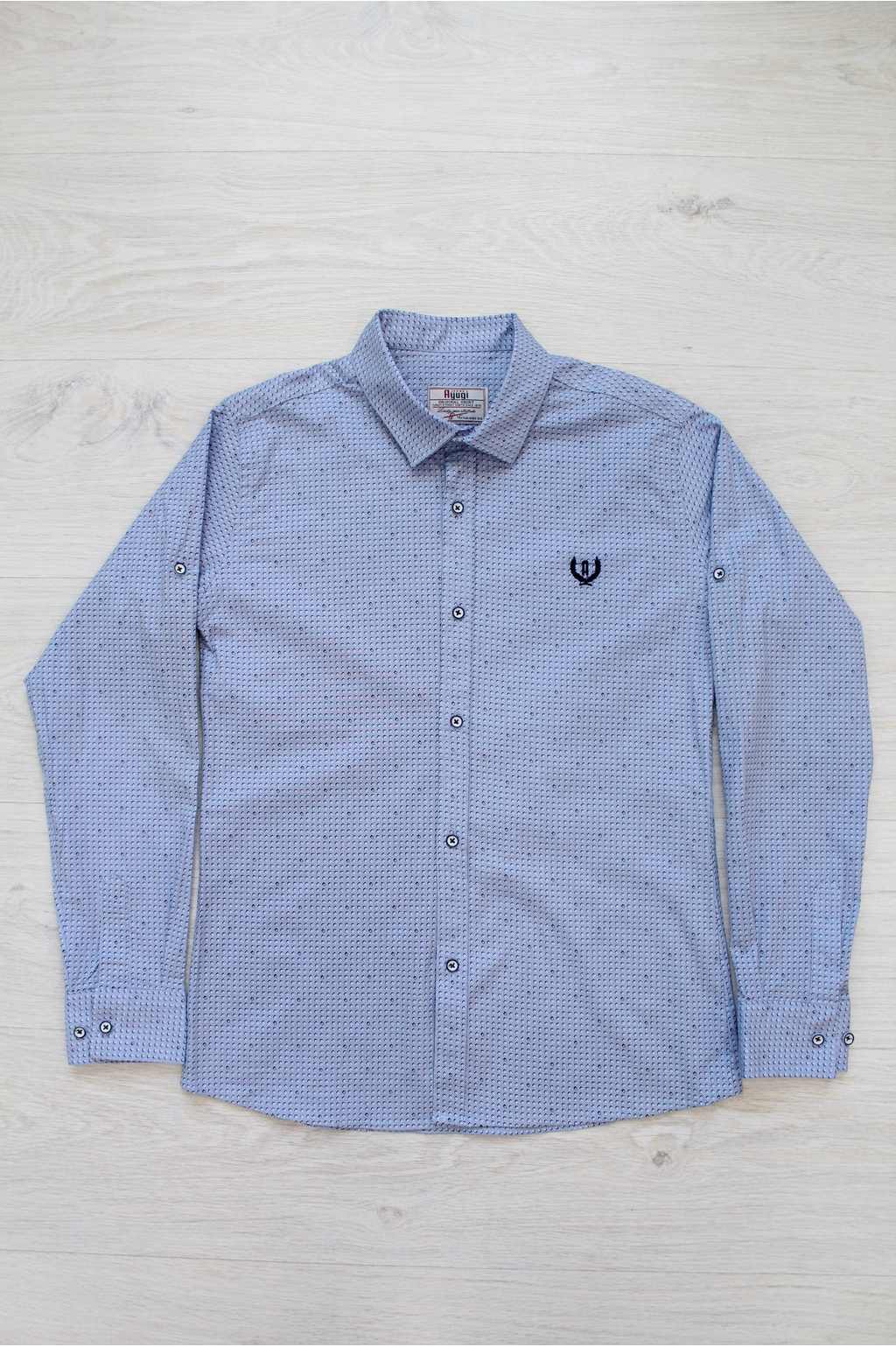 

Рубашка A-yugi Jeans 164 см Голубой (2125000598253)