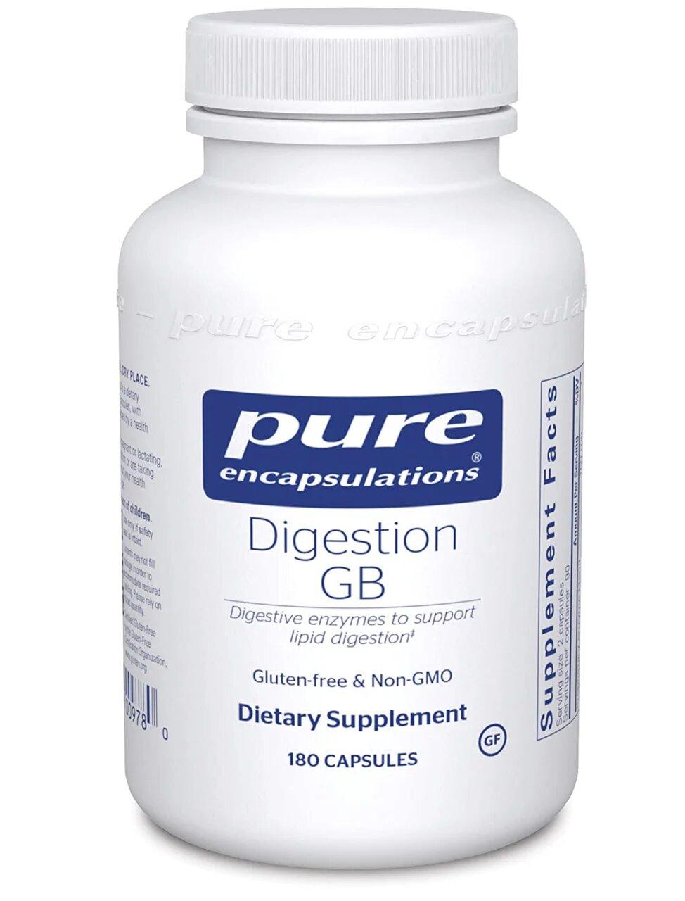 

Биологически активная добавка Pure Encapsulations Digestion GB 180 капсул