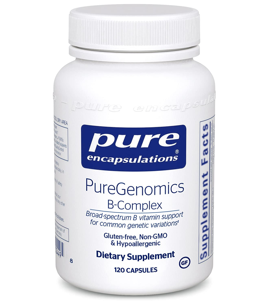 

Биологически активная добавка Pure Encapsulations Genomics B-Complex 120 капсул