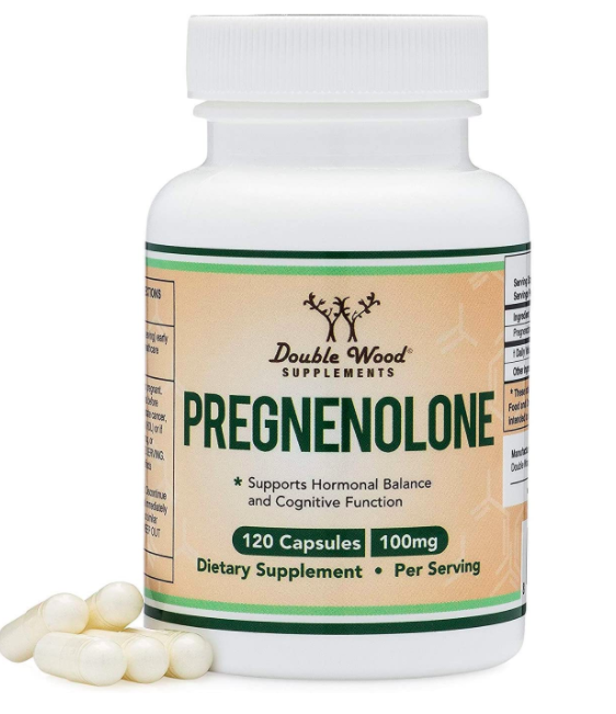 

Биологически активная добавка Double Wood Suplements Pregnenolone 120 капсул