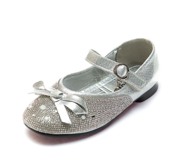 

Балетки Fashion B-3 серебро(32-37) 32р 19.5 см