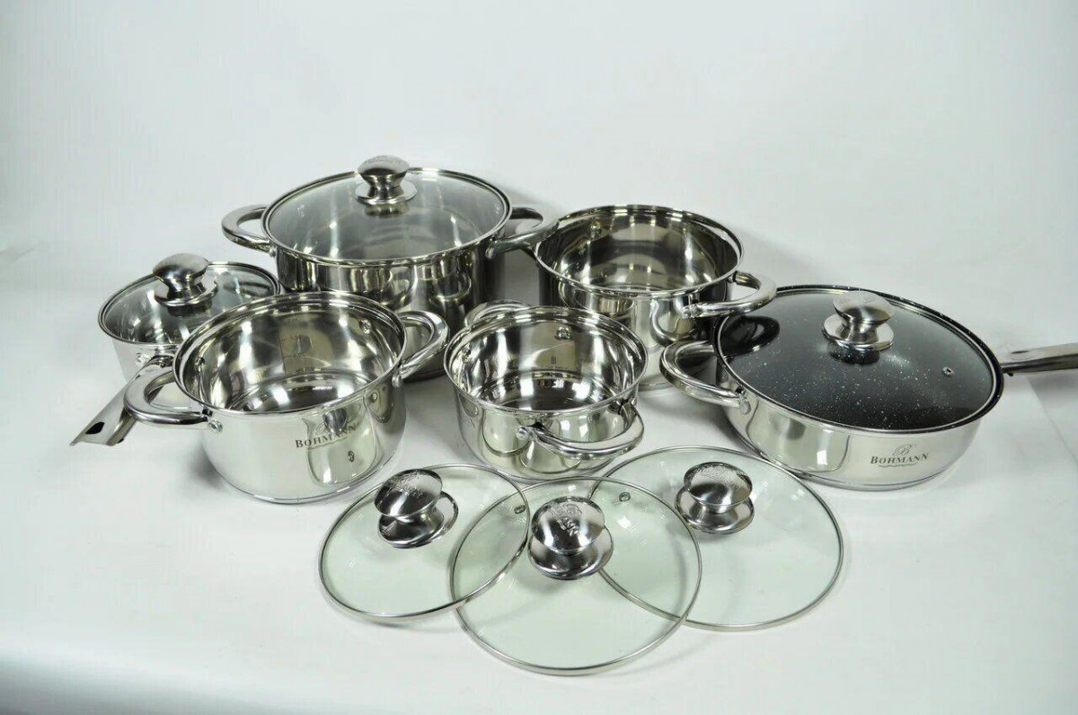 

Набор посуды 12 предметов Bohmann (BH-1235)