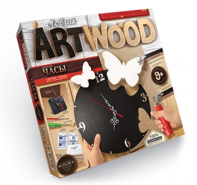 

Творчество. Вырезание лобзиком- настенные часы Artwood Danko-toys