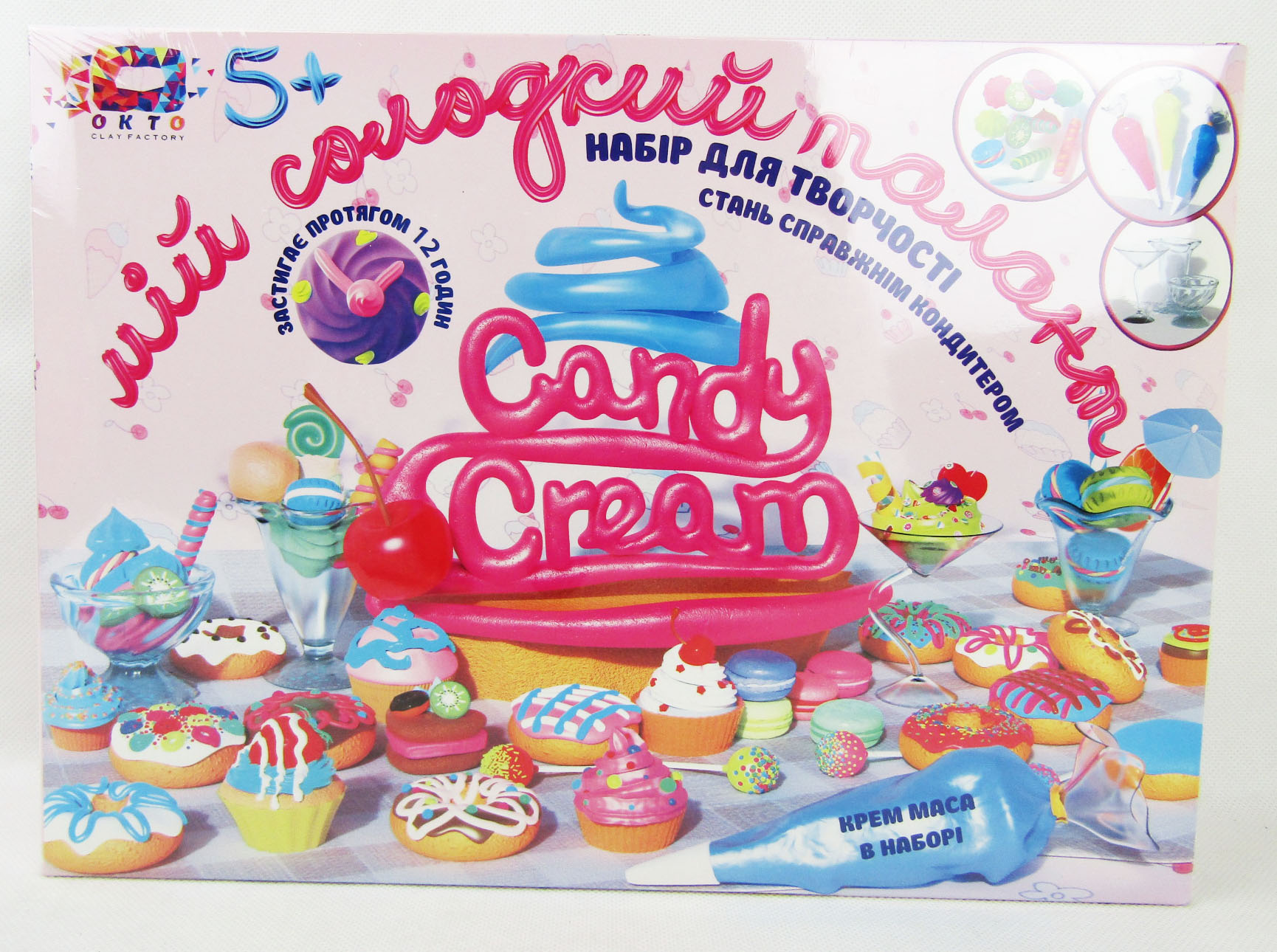 

Набір для творчості ТМ Candy cream Мій солодкий талант ОКТО (75014)