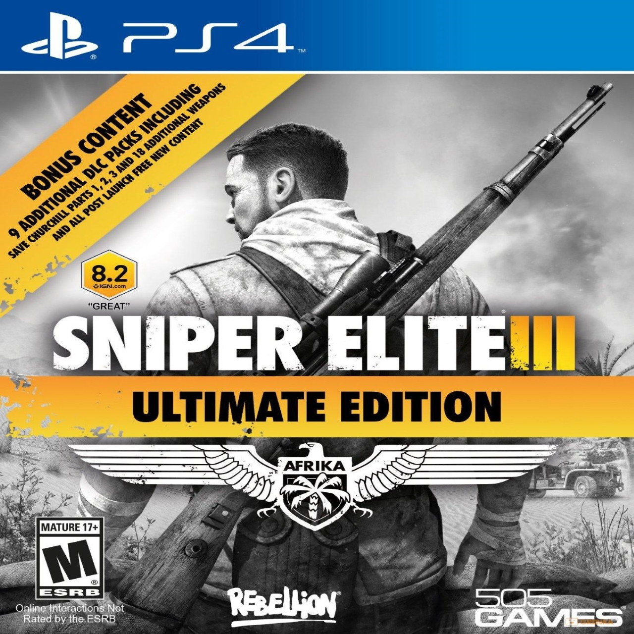 

Sniper Elite 3 Ultimate Edition (російська версія) PS4