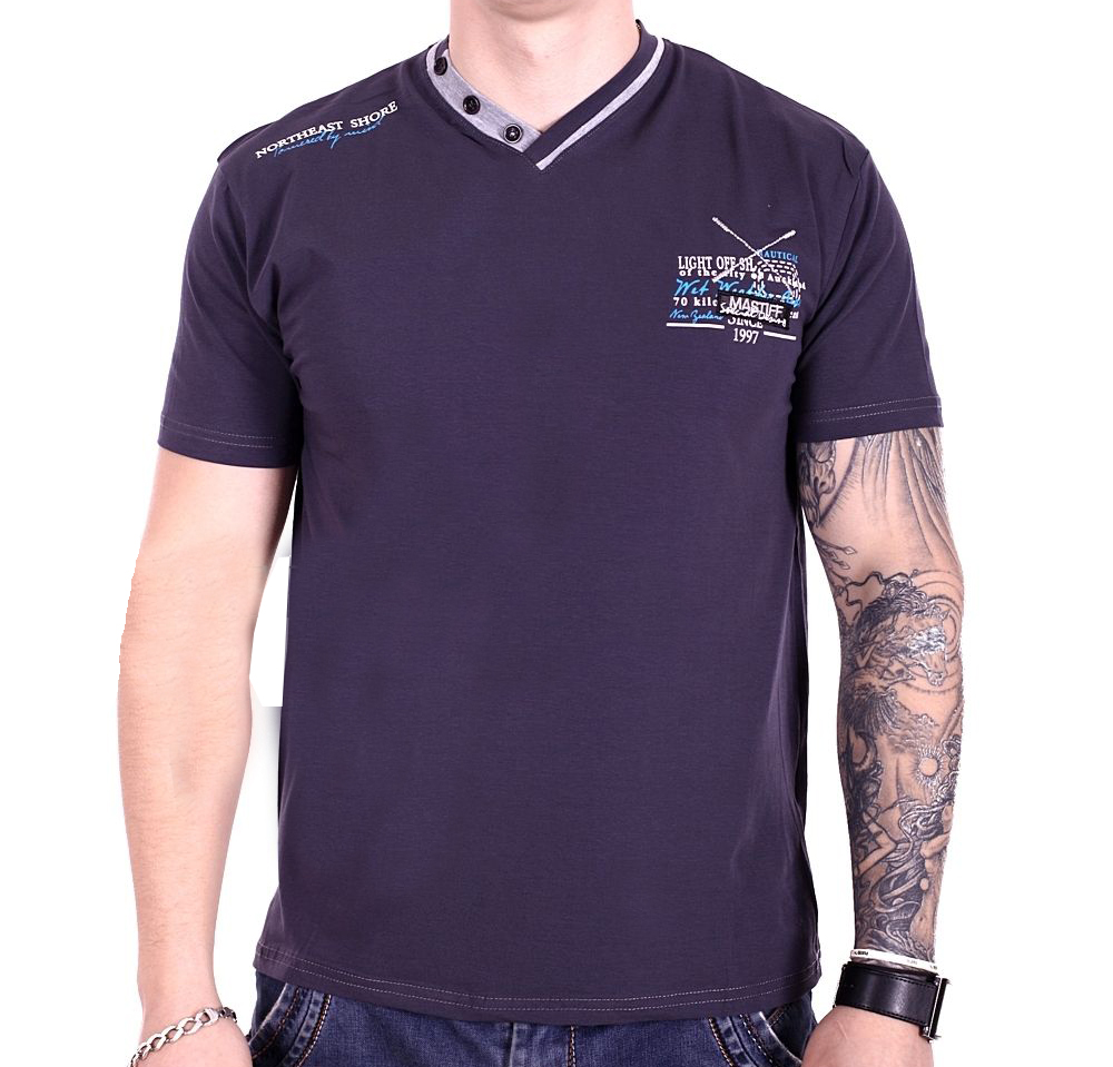 

Футболка Mastiff f1918/9 Темно-серая XXL
