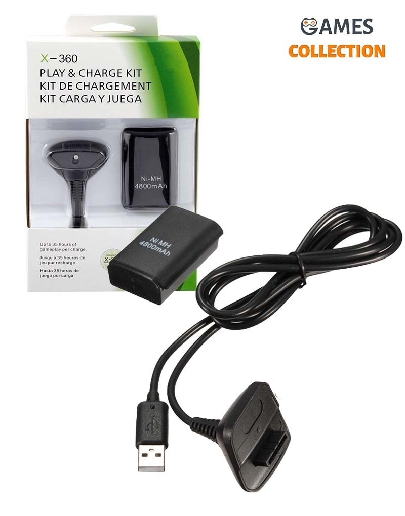 Аккумулятор для джойстика Rechargeale Battery Pack white (Xbox 360)