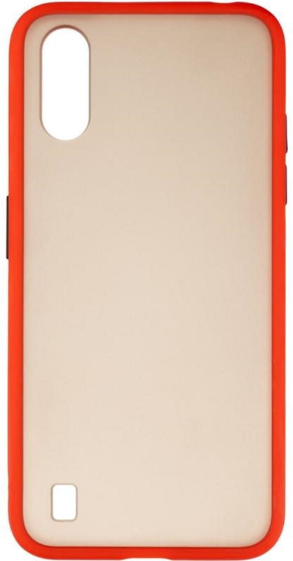 

Панель Gelius Bumper Mat Case для Samsung Galaxy A01 (A015) Red